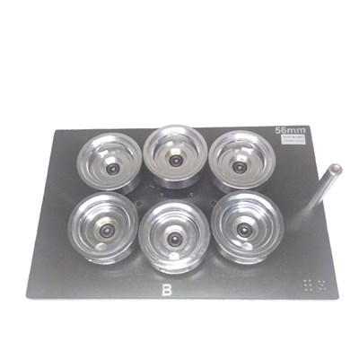 Набор насадок круглых 56 мм молд "В" для пневматического станка SDAP-MP