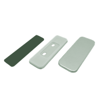 Заготовка закатного магнита 25*70 прямоугольный