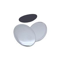 Заготовка закатного магнита 45*69 мм овал с виниловой вставкой 1876